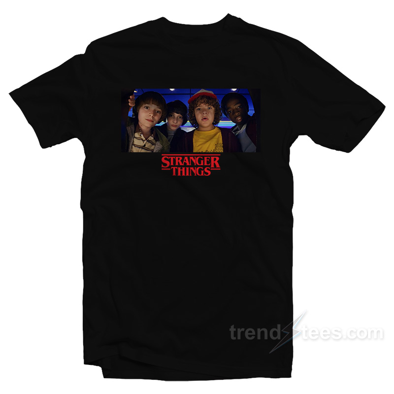 Stranger Things Characters T-Shirt - Trendstees.com