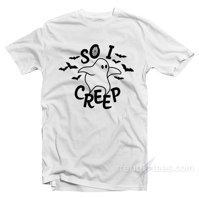 so i creep santa shirt