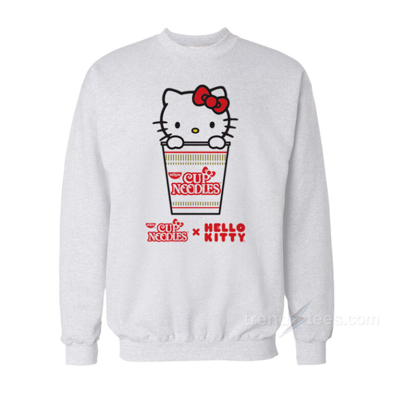 cup noodles x hello kitty plush