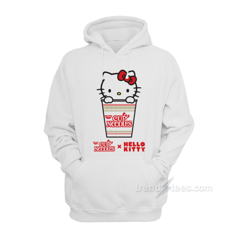 cup noodles x hello kitty plush