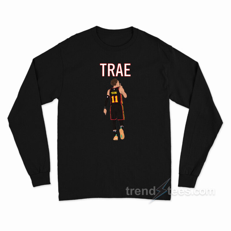 Trae Young Shhh Quiet Long Sleeve Shirt