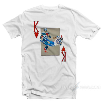 Playing Card King of Henry Stiff Arm T-Shirt - Trendstees