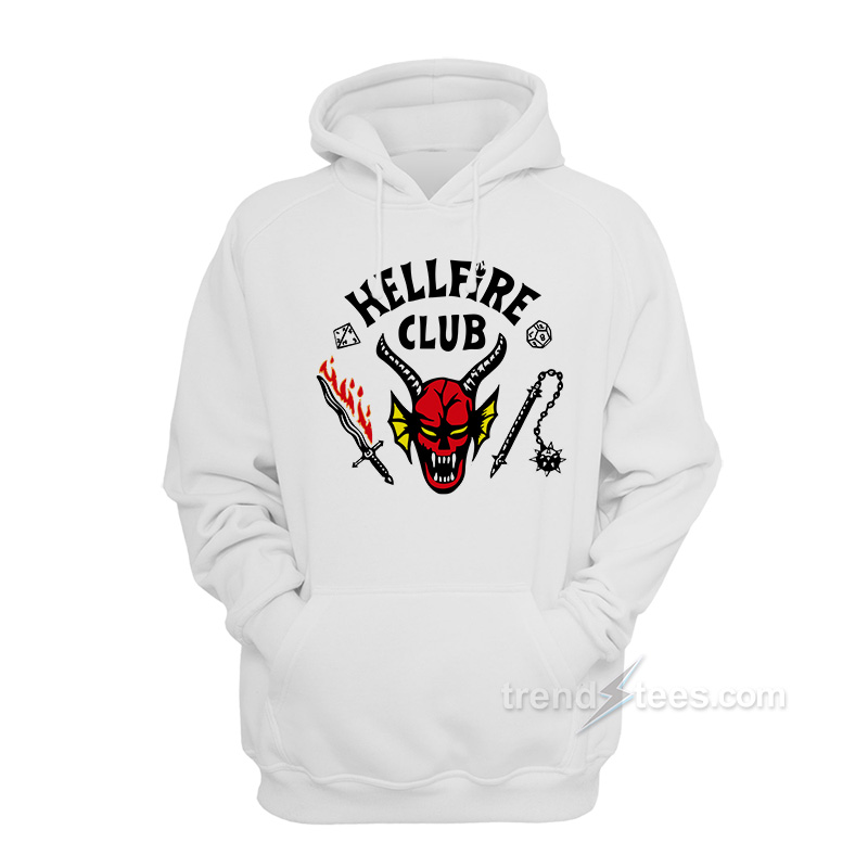 Stranger Things The Hellfire Club Hoodie - Trendstees.com